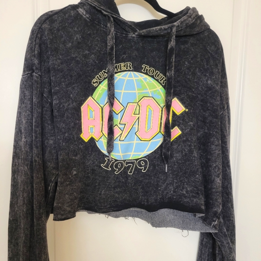 Acdc Crop Sweater